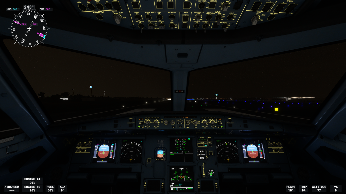 Aircraft Dashboard